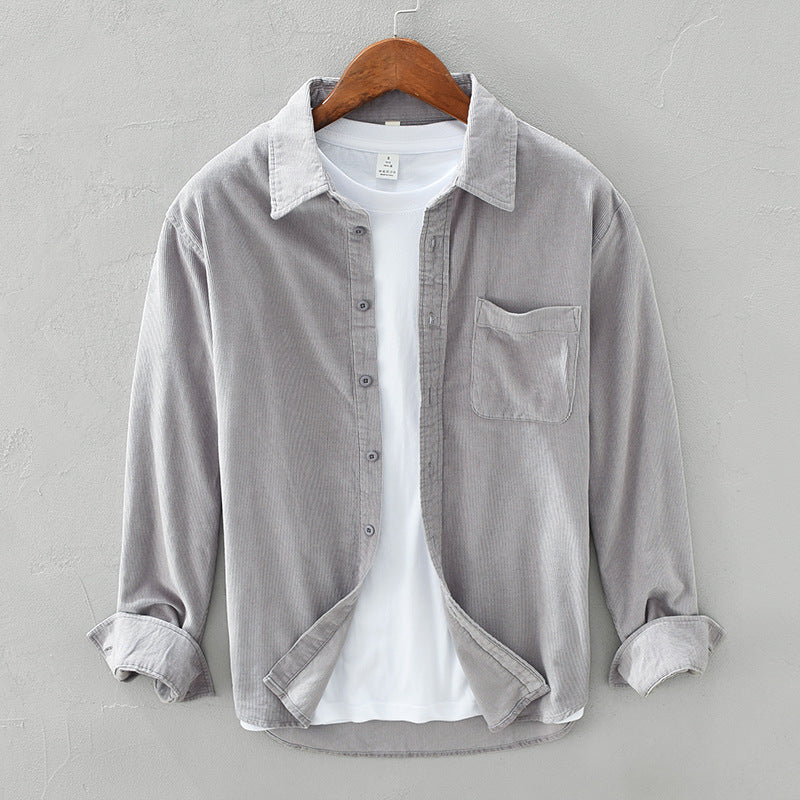 Yves | Men's Corduroy Shirt, Casual Shirt