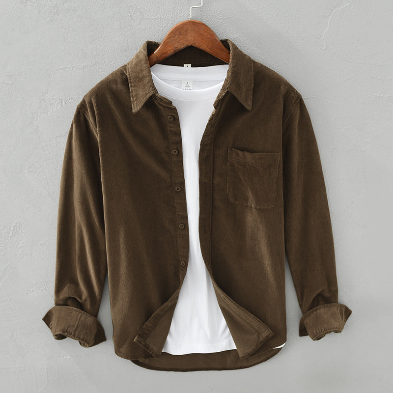 Yves | Men's Corduroy Shirt, Casual Shirt