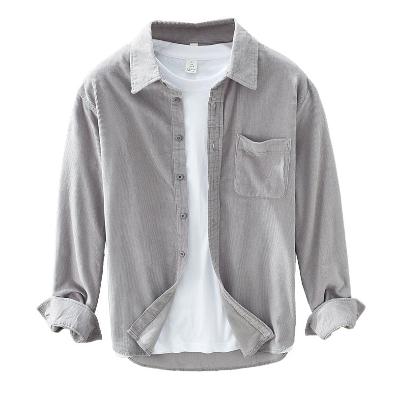 Yves | Men's Corduroy Shirt, Casual Shirt